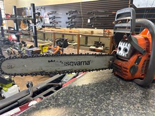 Used HUSQVARNA 440 Gas Powered Chainsaw Chain Saw 18